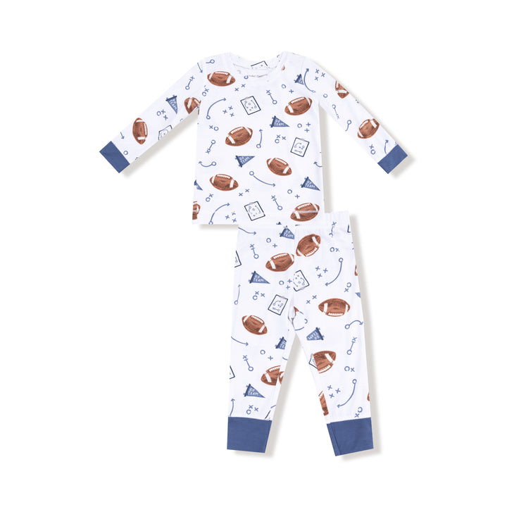 Touchdown Time Navy Loungewear Set