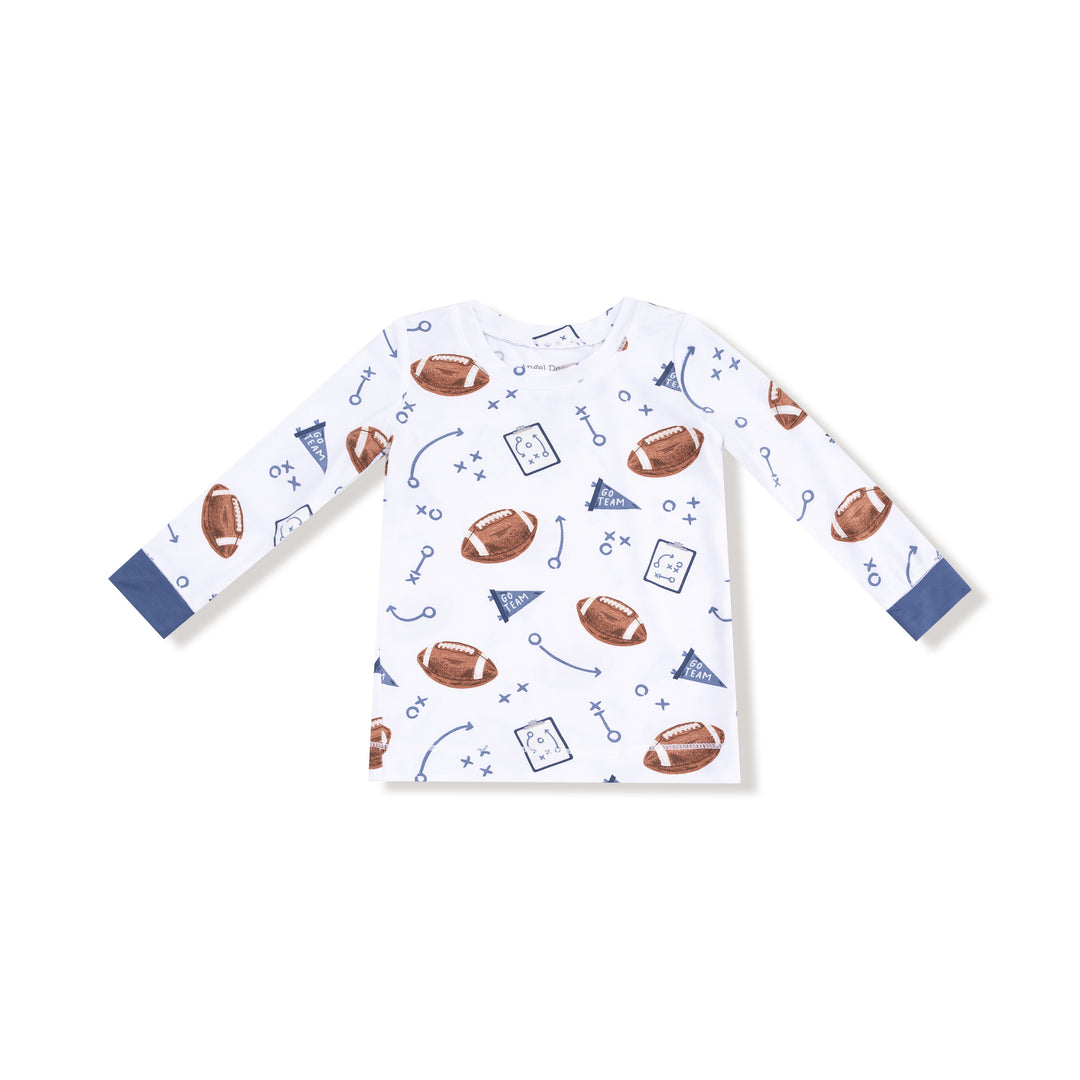 Touchdown Time Navy Loungewear Set