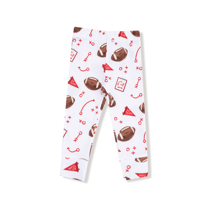 Touchdown Time Red Loungewear Set
