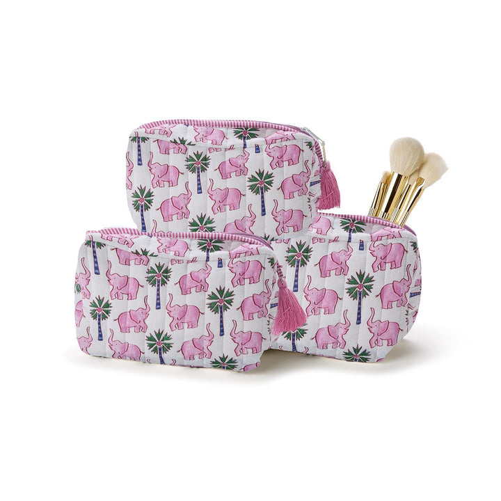 Elephant Print Pouch