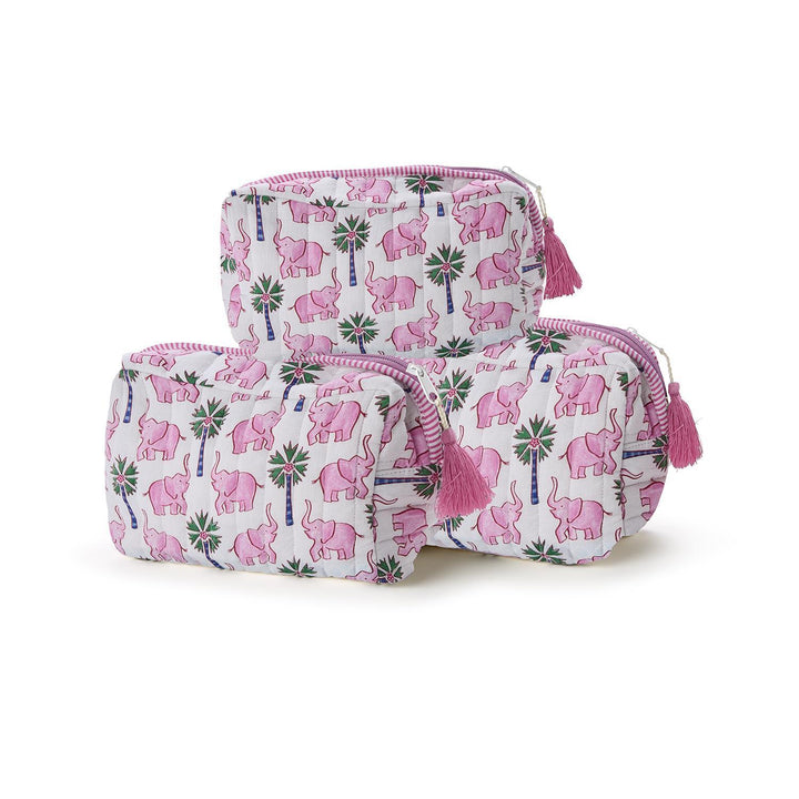 Elephant Print Pouch