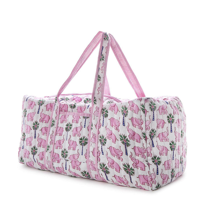 Elephant Print Weekender