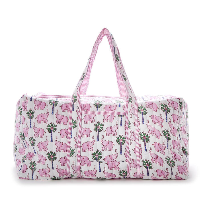 Elephant Print Weekender