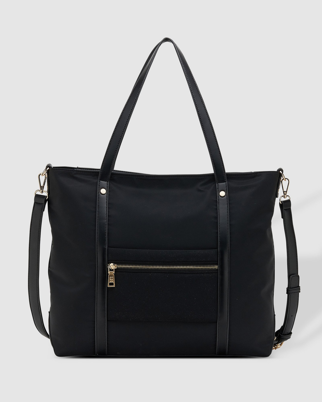 Nora Nylon Travel Tote - Black