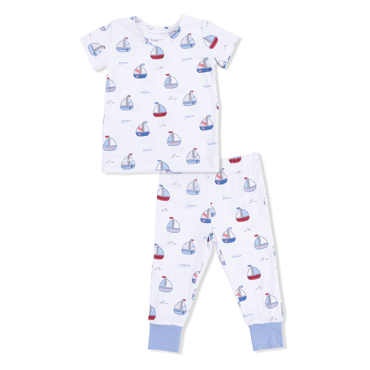 Bubbly Sailboats Loungewear Set