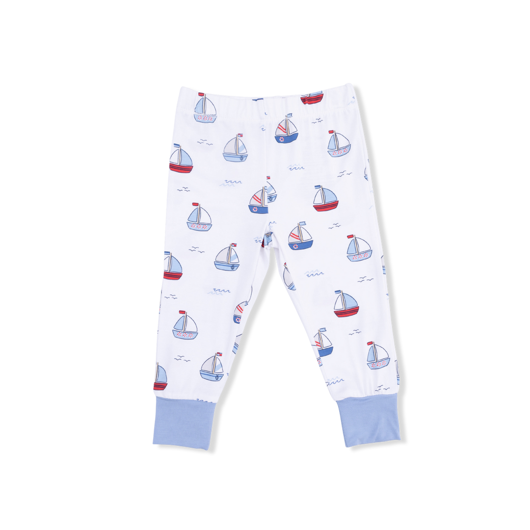 Bubbly Sailboats Loungewear Set