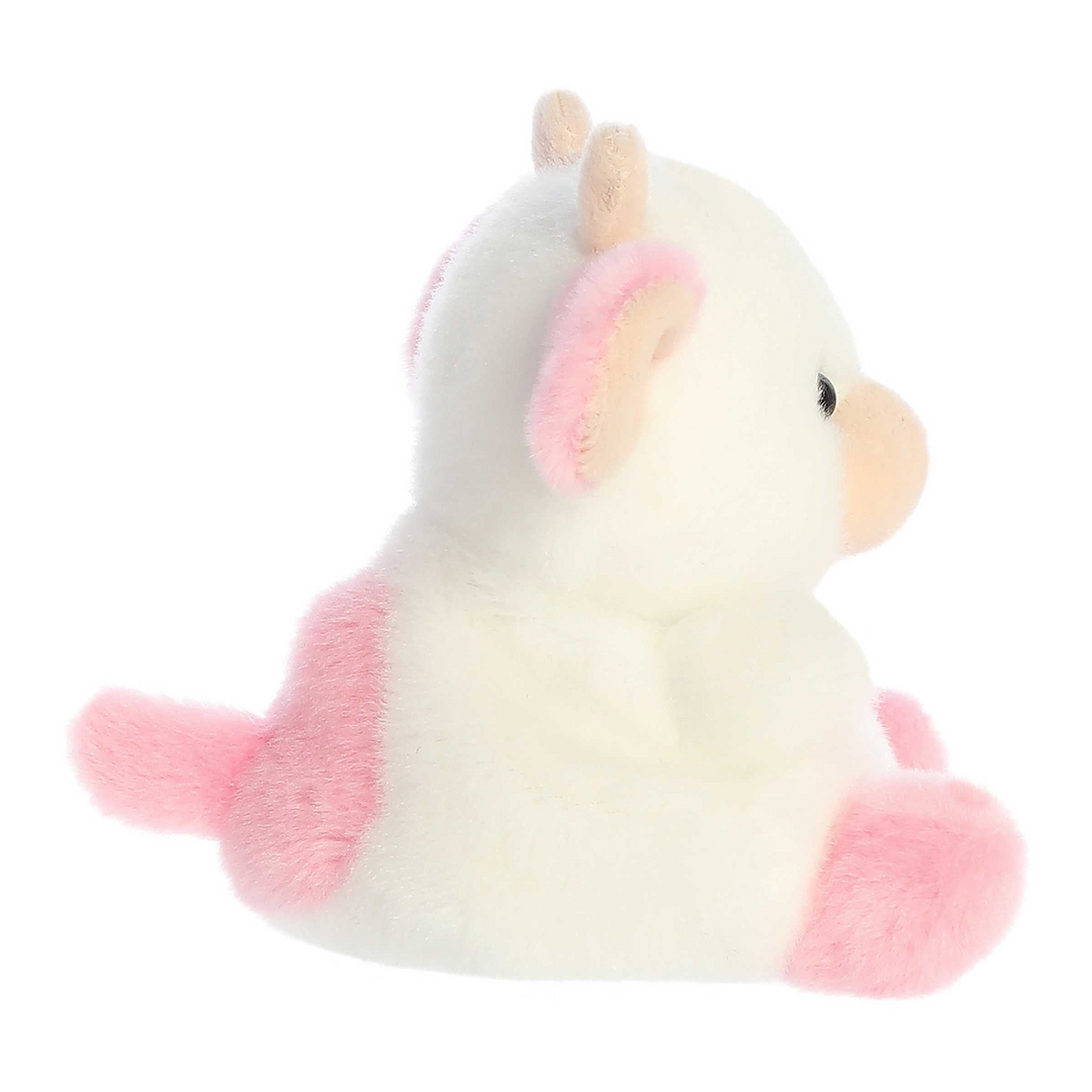 Belle Strawberry Cow Palm Pals Plush