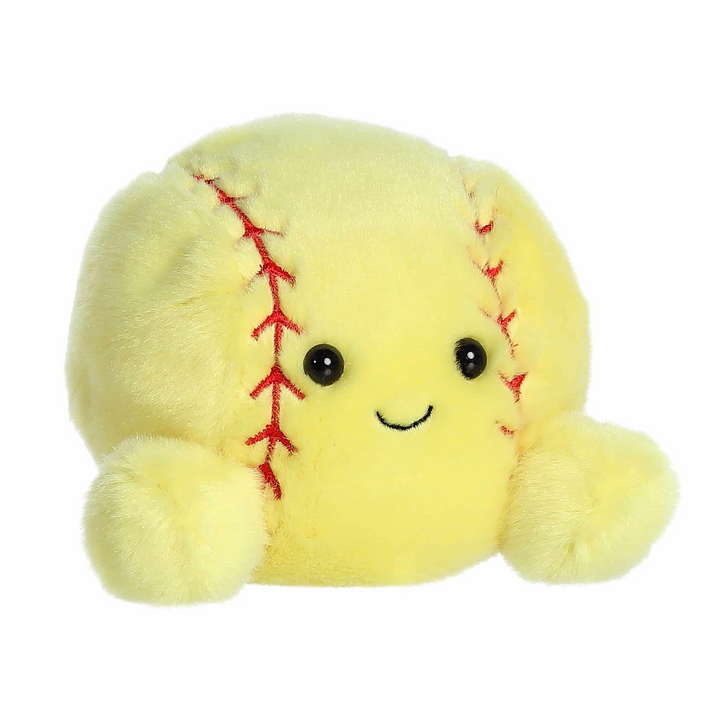 Shortstop Soft Ball Palm Pals Clip-On Plush