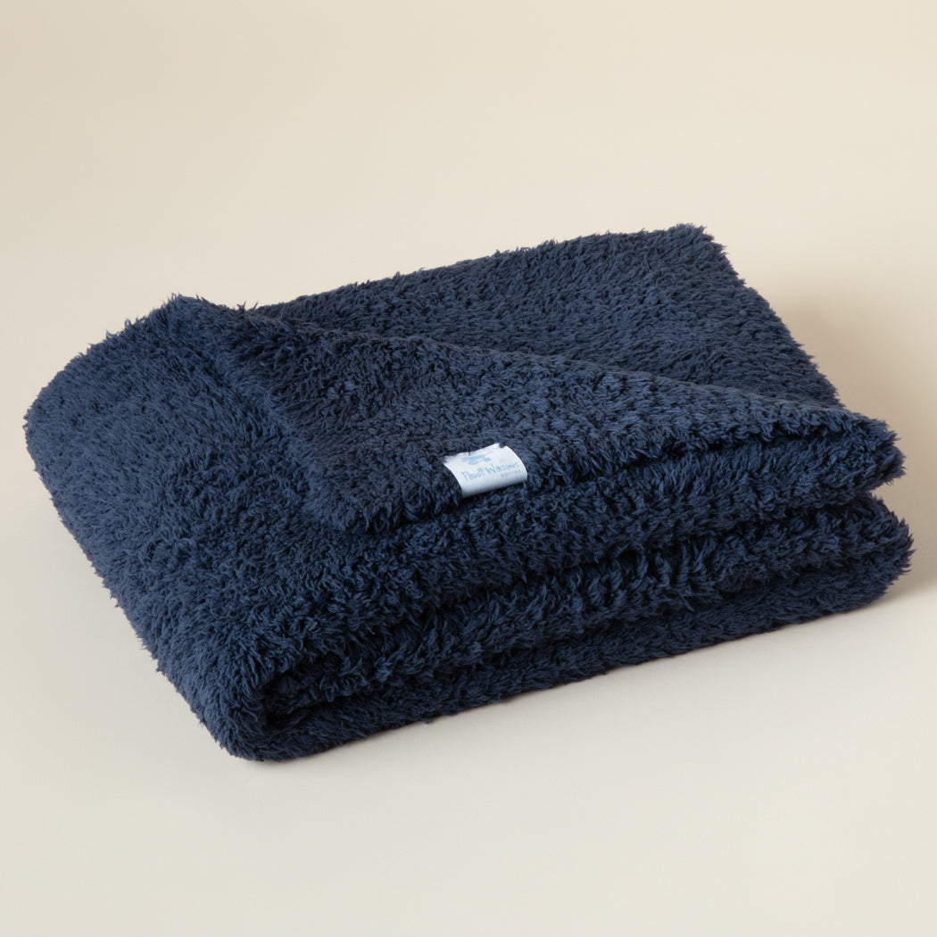 Ultra-Lite Marshmallow 30" x 40" Baby Blanket - Midnight