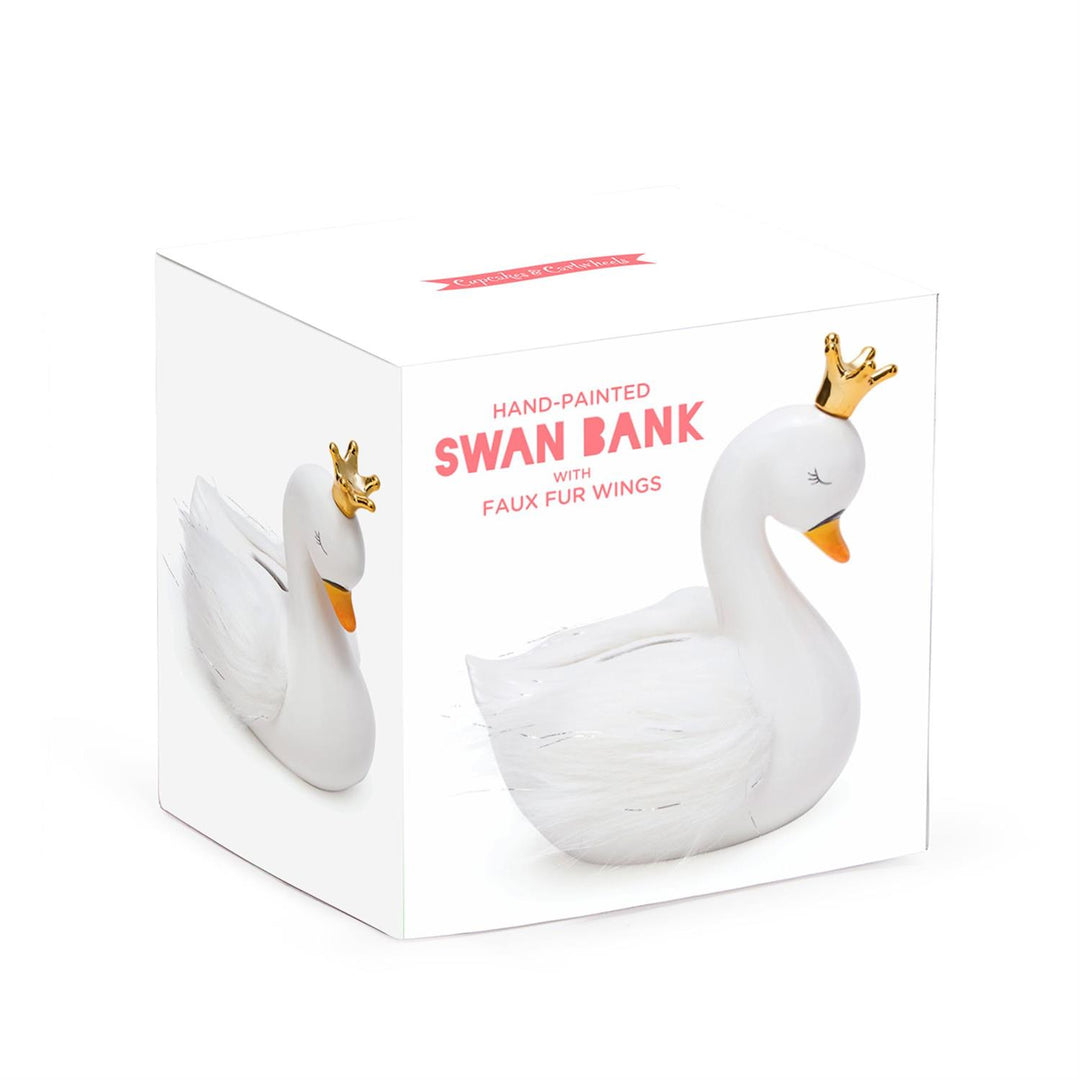 Swan Money Bank in Gift Box