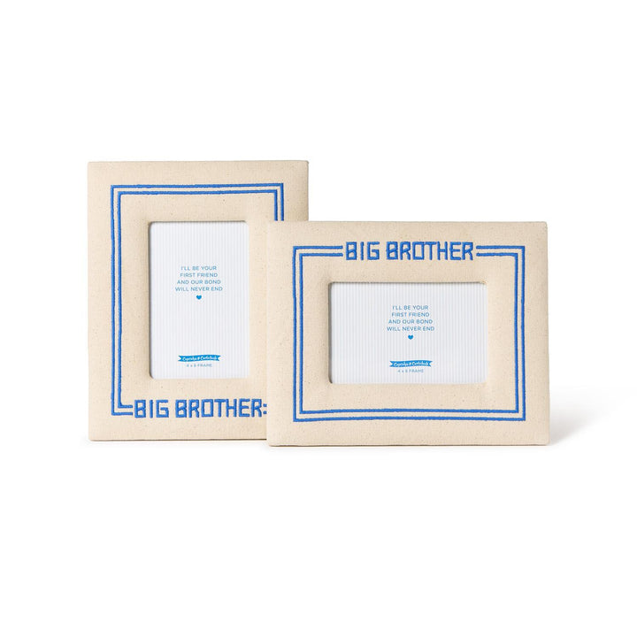 Big Brother 4" x 6" Embroidered Photo Frame
