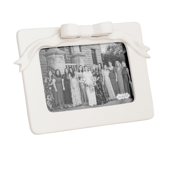 Large Bow Ceramic Frame (5X7)