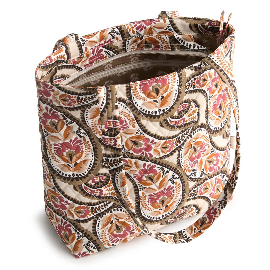 Small Original Zip Tote - Blooming Paisley