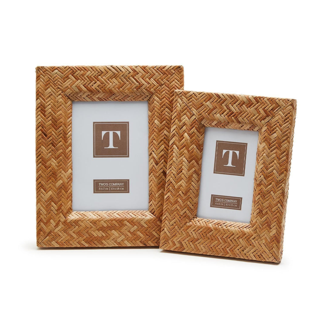 Woven Cane Photo Frame (5x7)