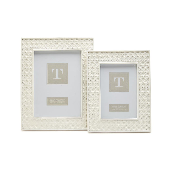 White Cane Photo Frame (4x6)