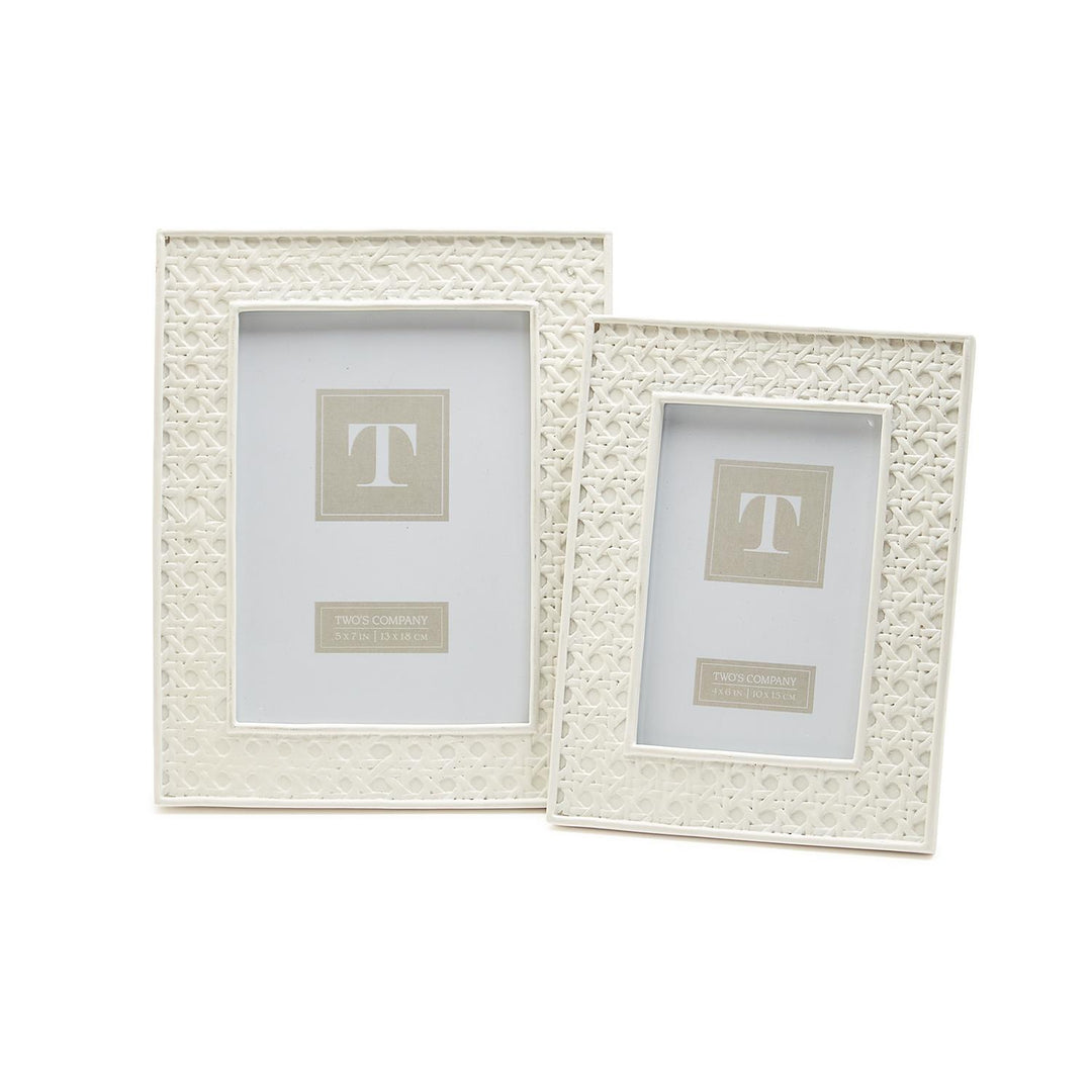 White Cane Photo Frame (4x6)