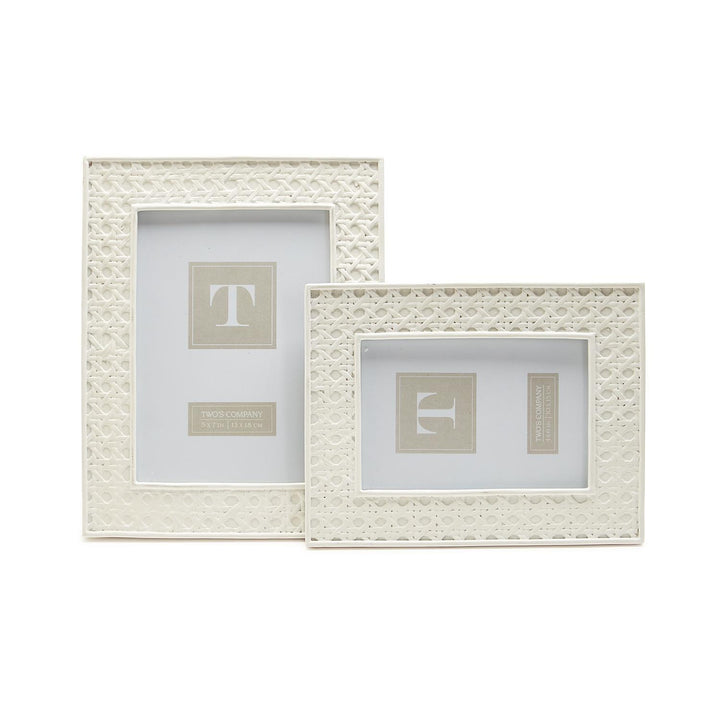 White Cane Photo Frame (4x6)