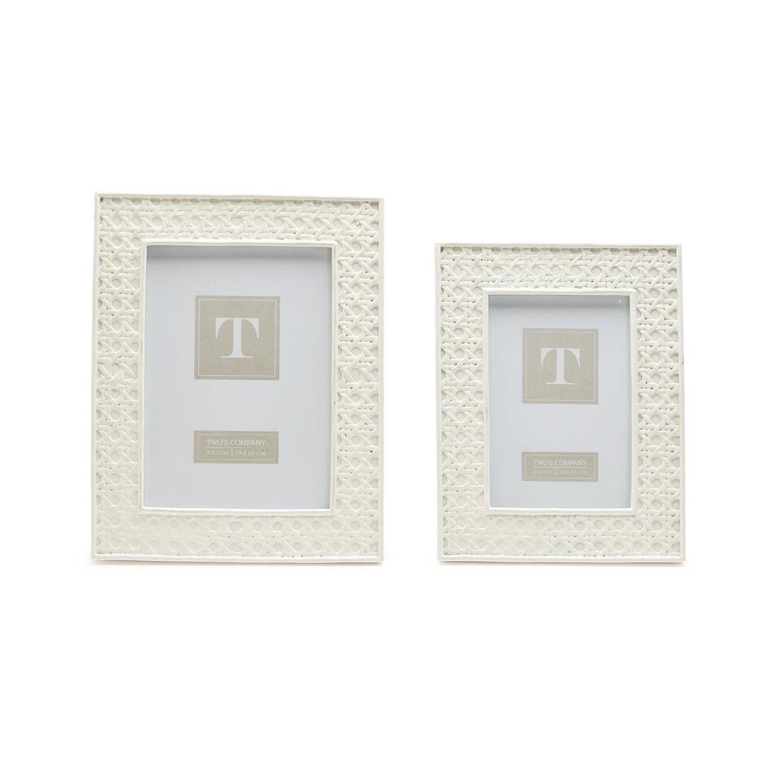 White Cane Photo Frame (4x6)