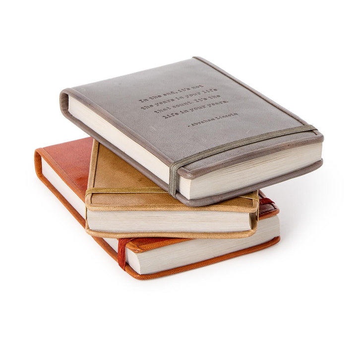 Leather Flip Notebook