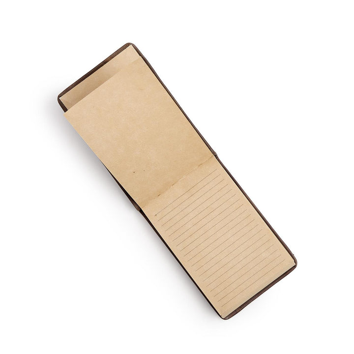 Leather Flip Notebook