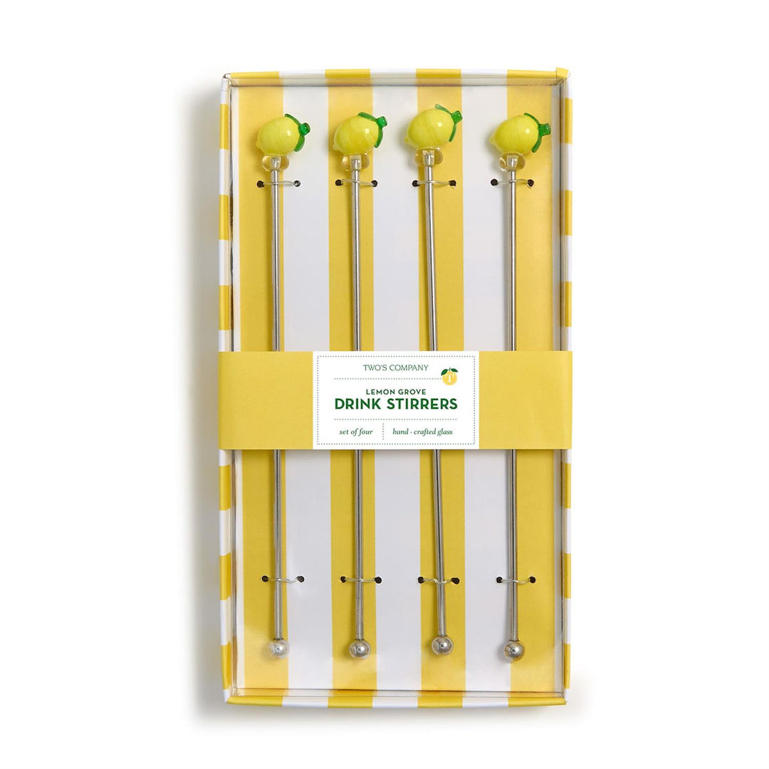 Lemon Drink Stirrers in Gift Box