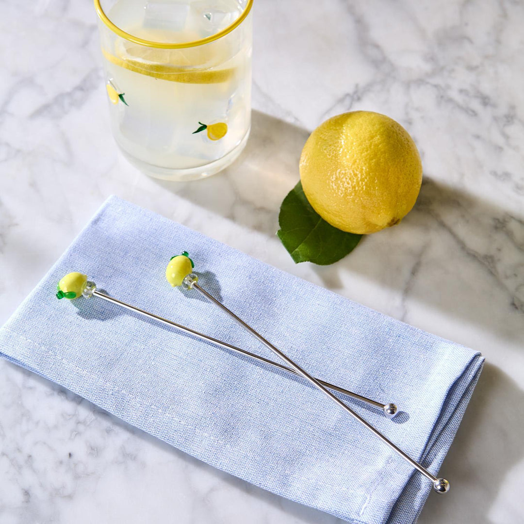 Lemon Drink Stirrers in Gift Box