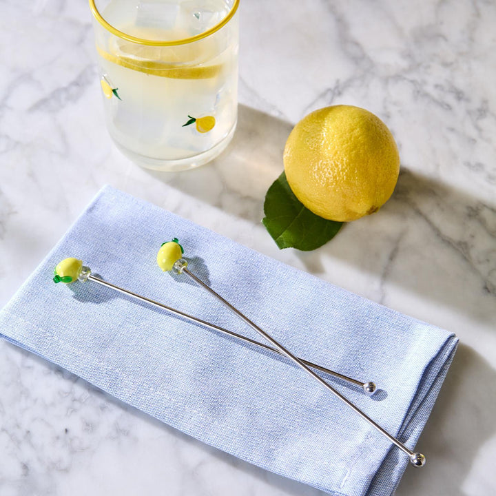 Lemon Drink Stirrers in Gift Box