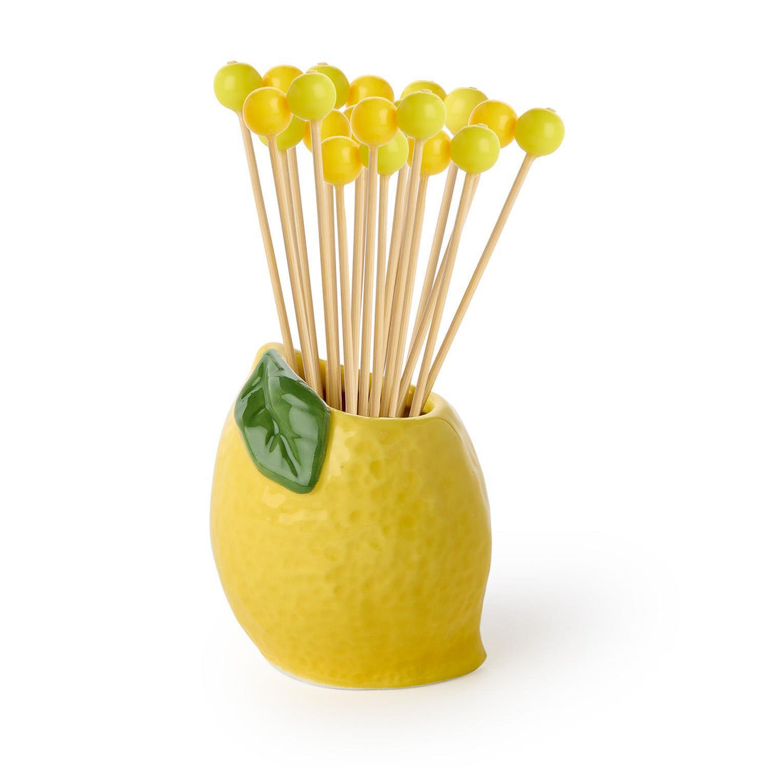 Lemon Cocktail Picks in Gift Box