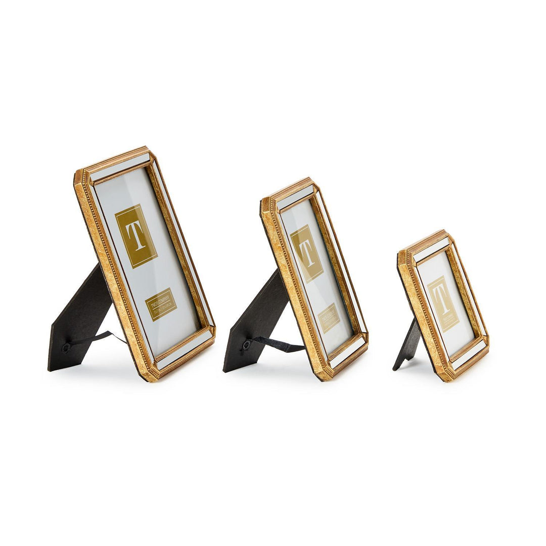 Beveled Mirror Photo Frame (4x4)