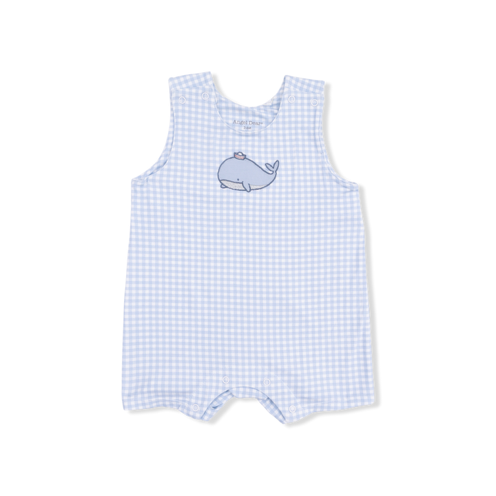 Bubbly Sailor Whales Blue Sleeveless Jon Jon
