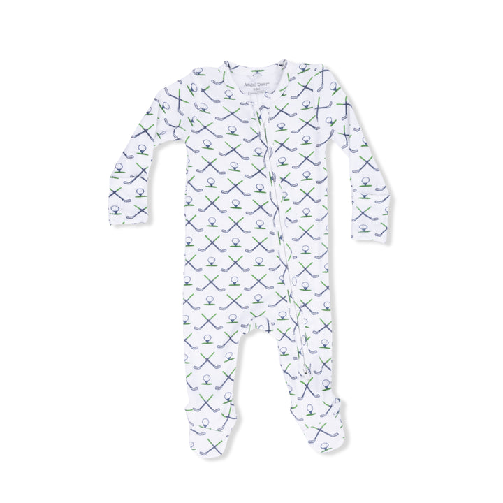 Simple Golf 2 Way Zipper Footie