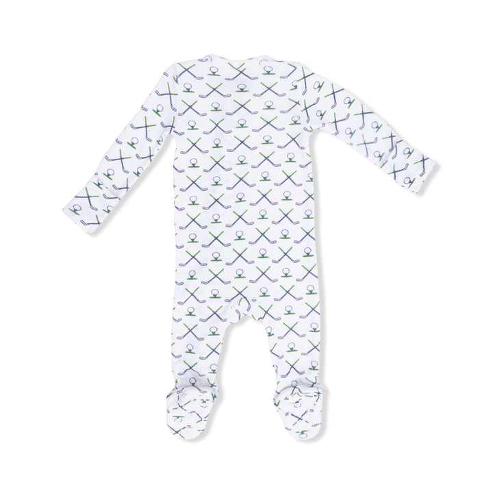 Simple Golf 2 Way Zipper Footie