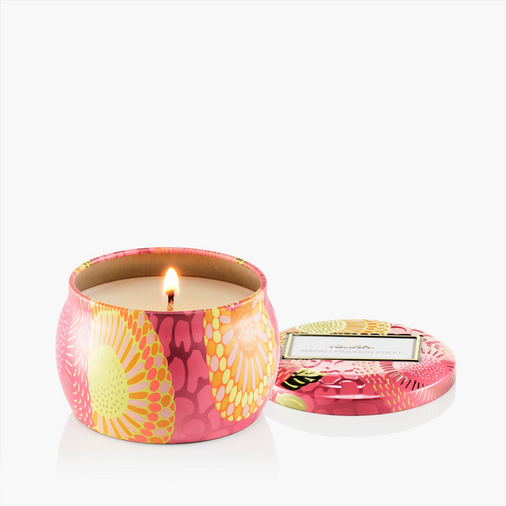 Nāpali Passion Fruit - 4 Oz Mini Decorative Tin Candle