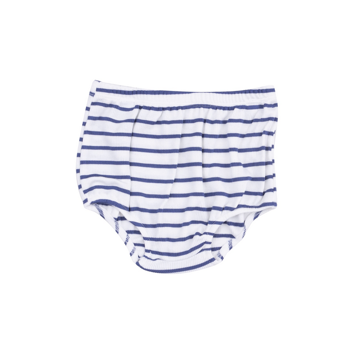 Stripe Vintage Blue Tank Dress And Bloomer