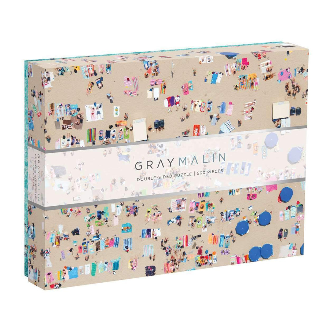 Gray Malin The Beach Double-Sided 500 Piece Puzzle