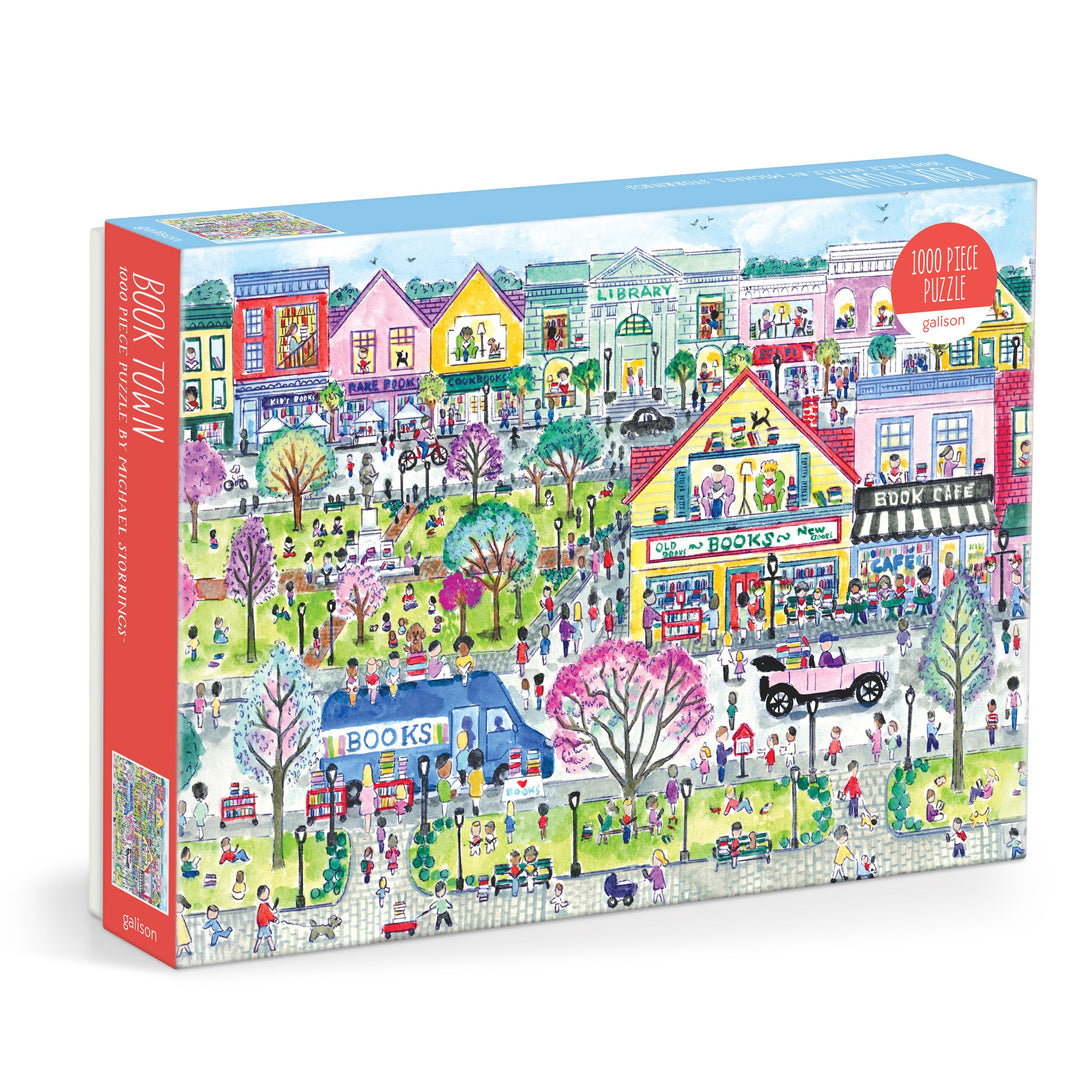 Michael Storrings Book Town 1000 Piece Puzzle