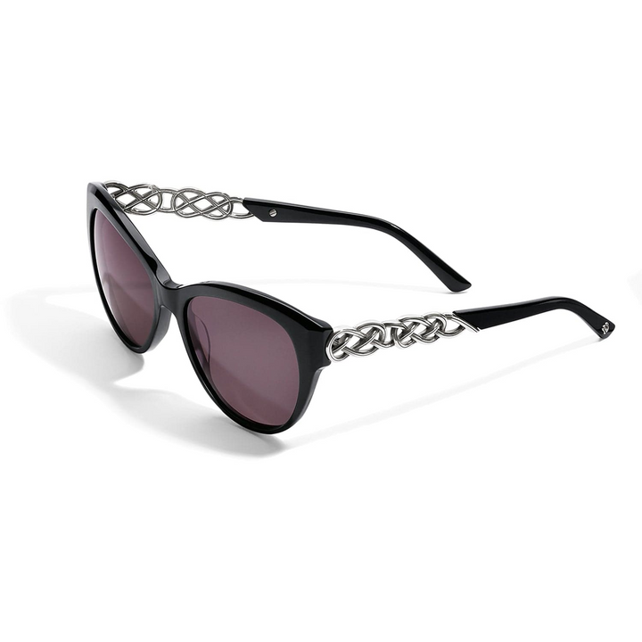 Interlok Braid Sunglasses - Silver/Black