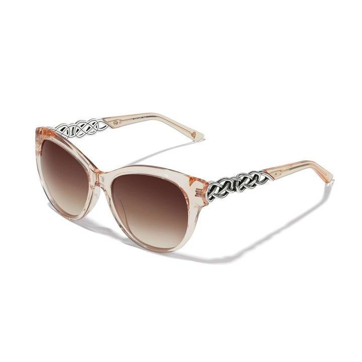 Interlok Braid Sunglasses - Rosewater
