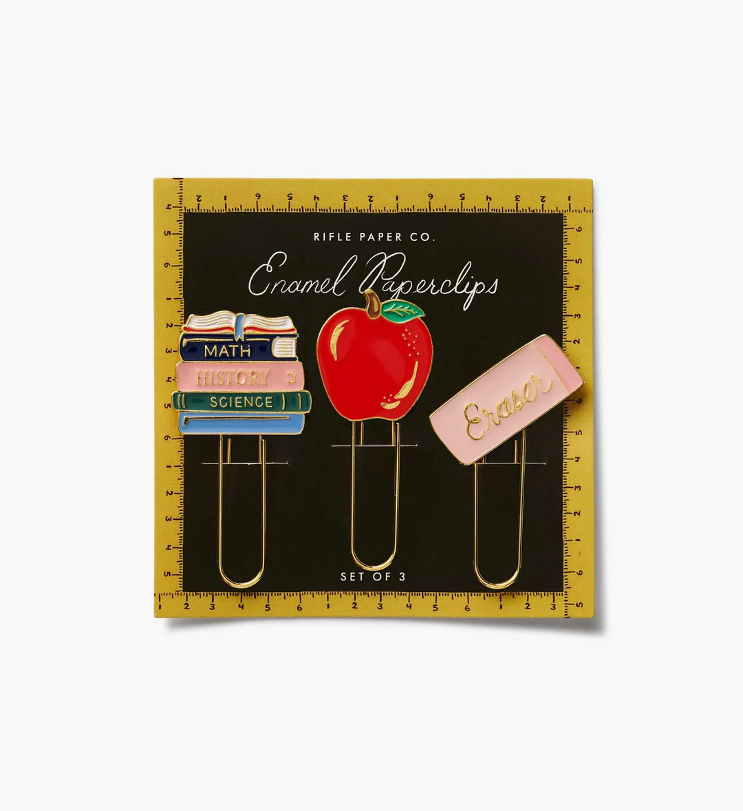 Enamel Paper Clip Set