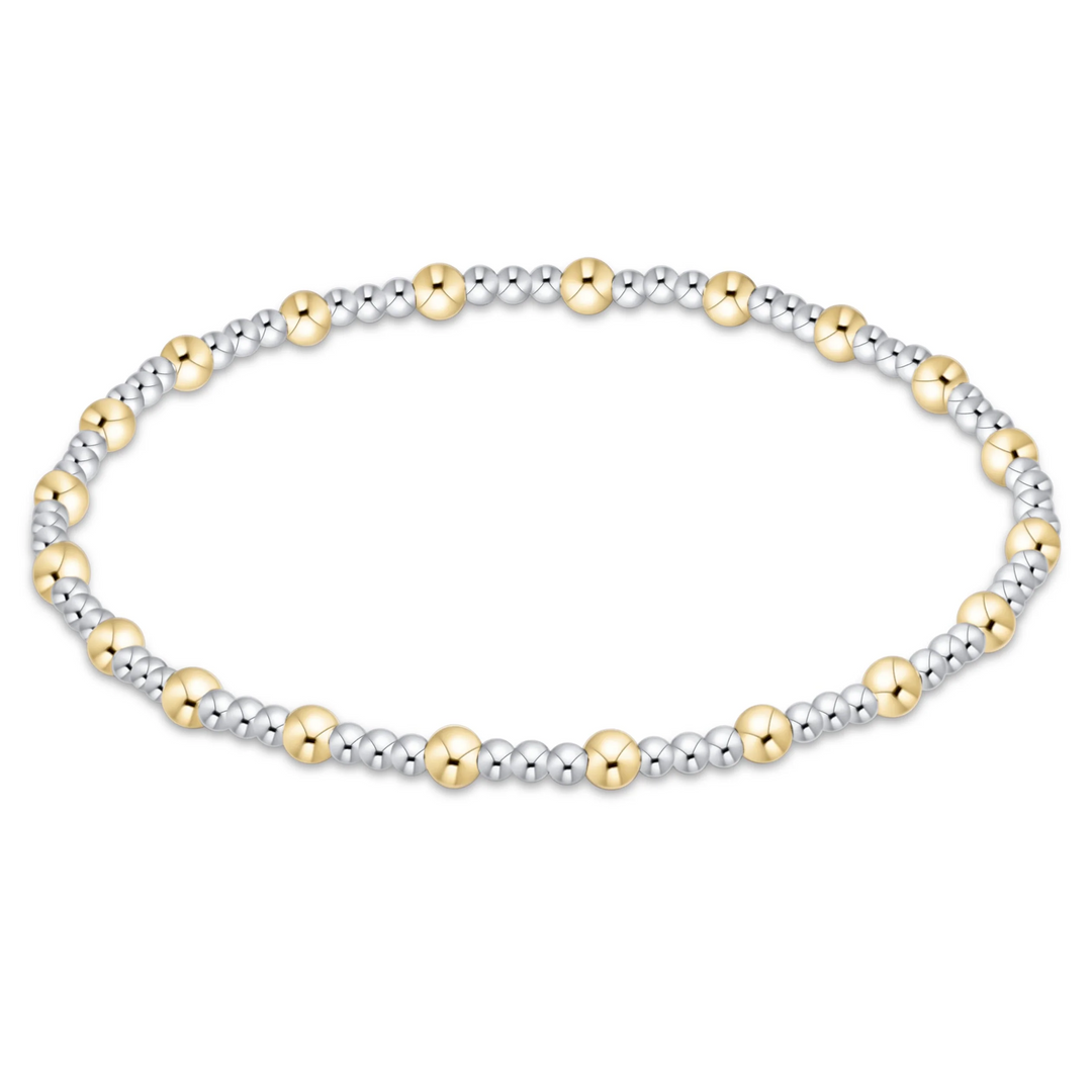 Sincerity Mixed Metal 3mm Bracelet