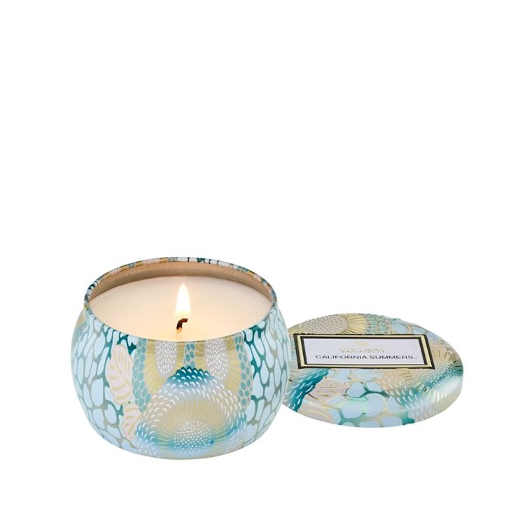 California Summers - 4 Oz Mini Decorative Tin Candle