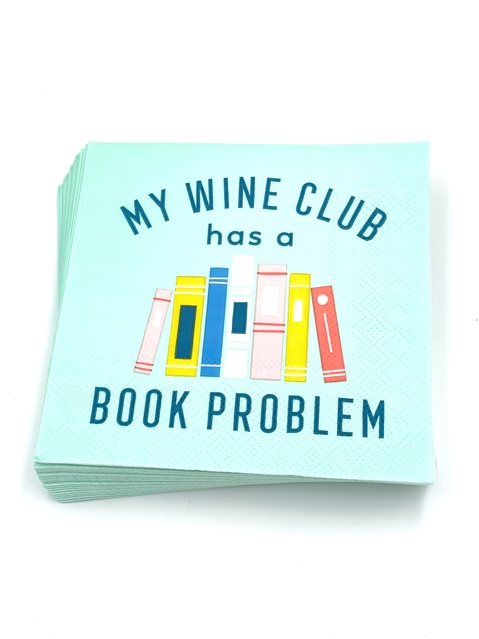 Book Club Cocktail Funny Napkins | My Wine Club