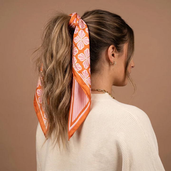 Twirl & Tie Scarf Accessory - Sienna Spice