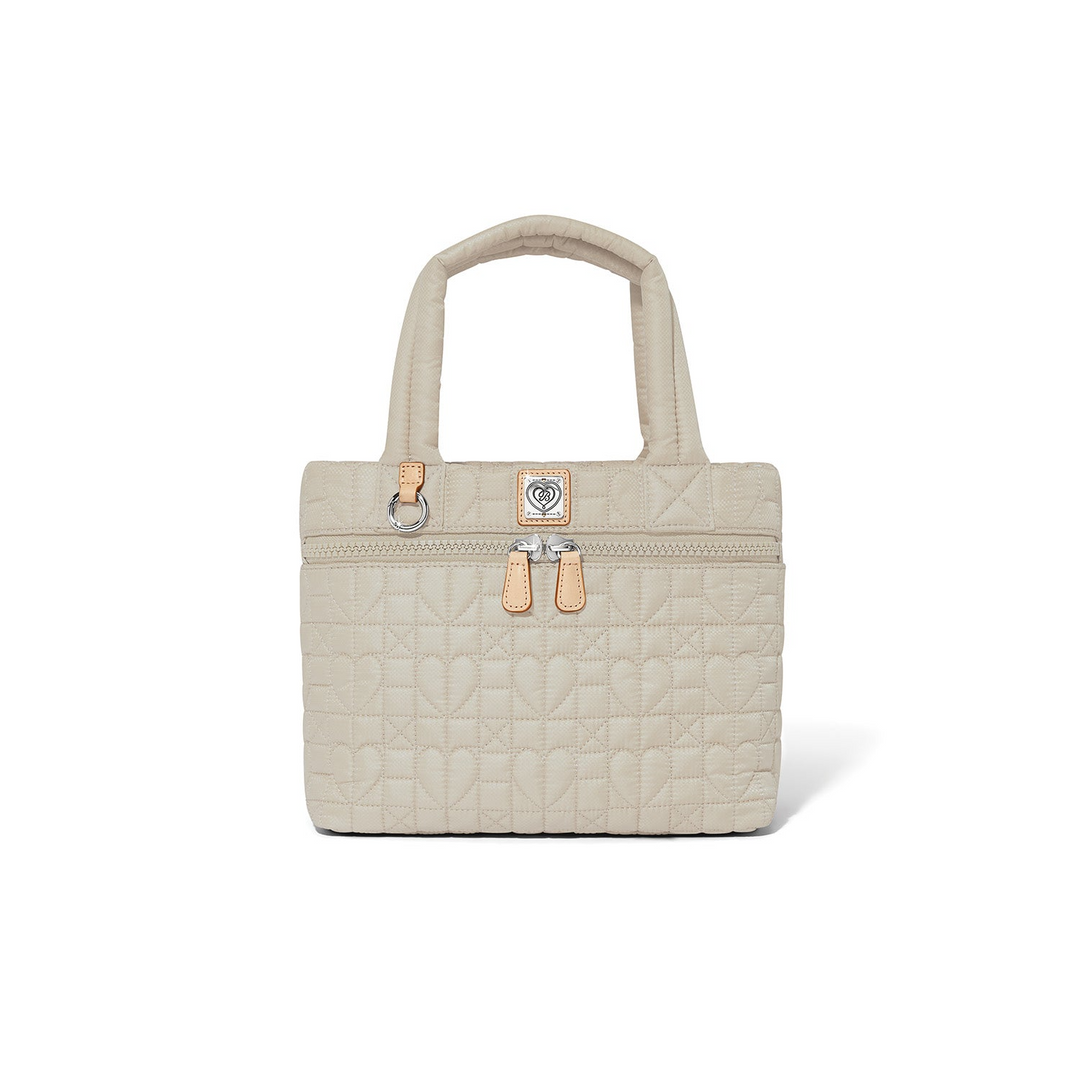 Adrienne Small Tote - Buff