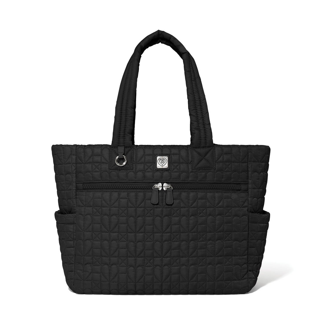 Amara Large Tote - Black
