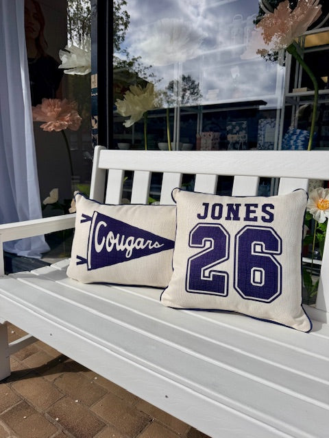 Chatham Custom Graduation & Sports Jersey Pillow 17"x17"