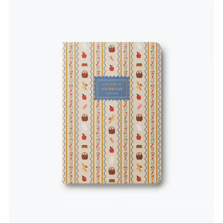 Assorted Set of 3 Schoolhouse Notebooks