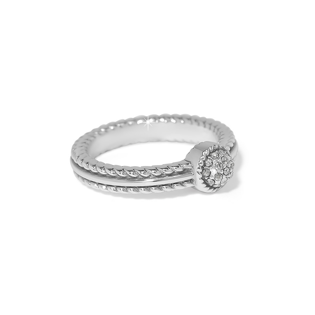 Illumina Celeste Dome Ring (Silver)