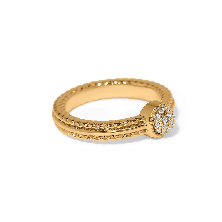 Illumina Celeste Dome Ring (Gold)