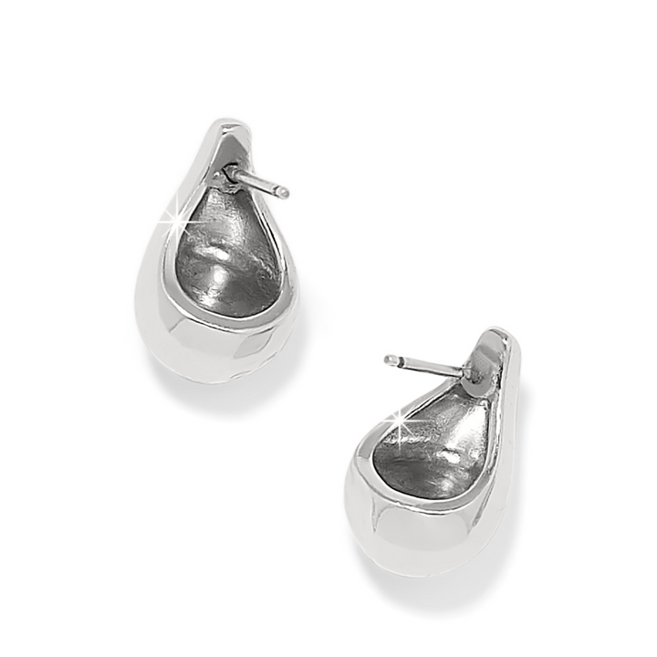 Nile Petite Post Earrings - Silver
